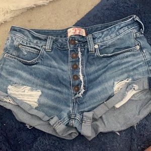 We The Free Jean Shorts